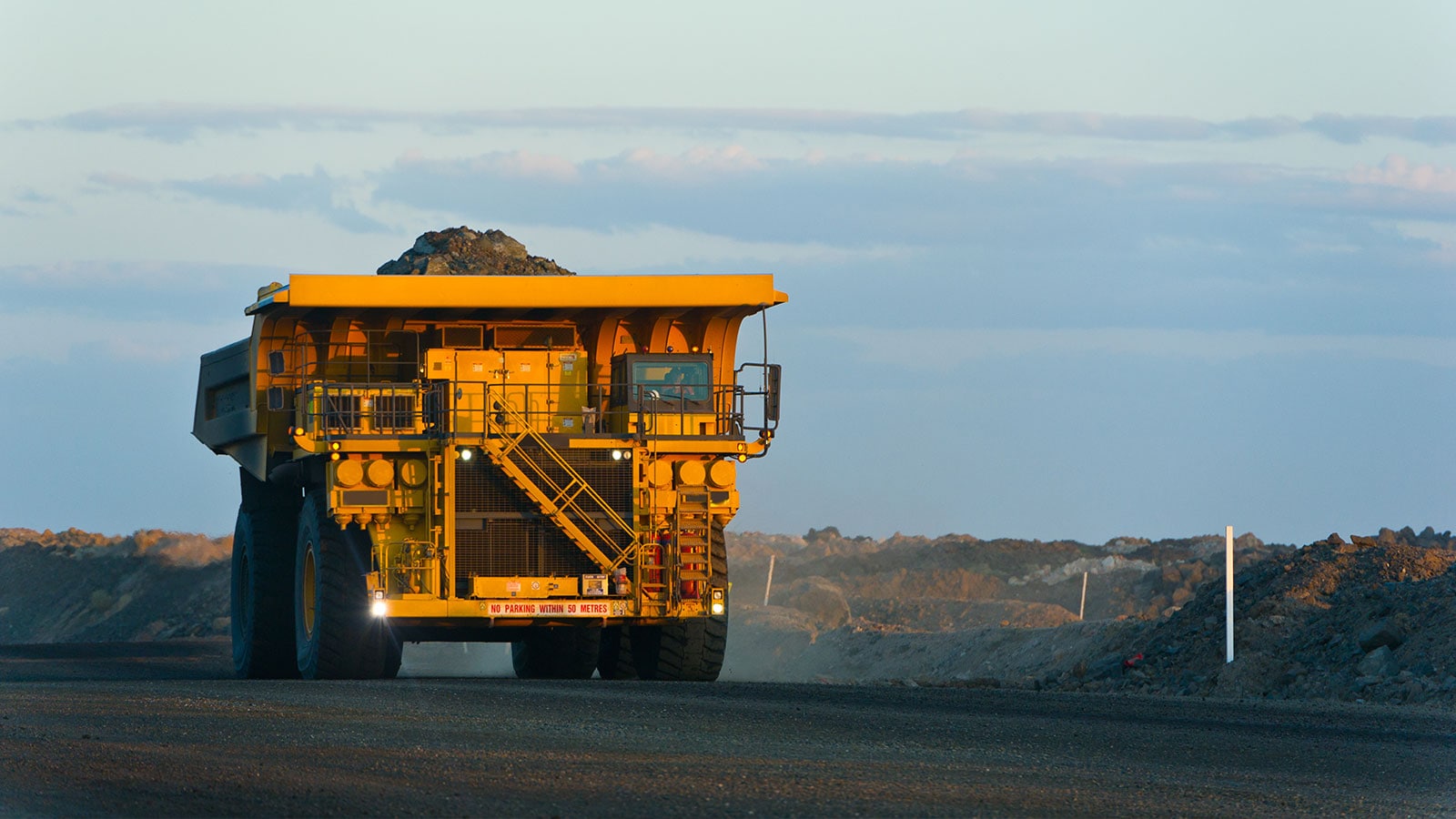 Mining truck