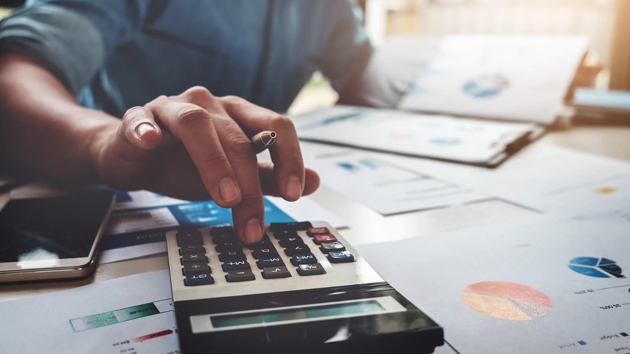 Man doing an audit on his personal debt.