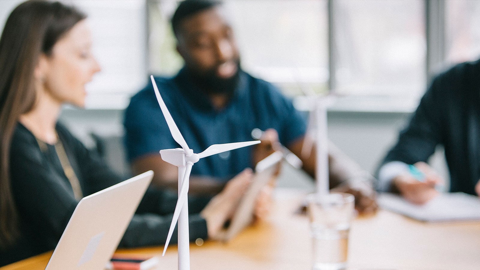 Image of wind turbines.