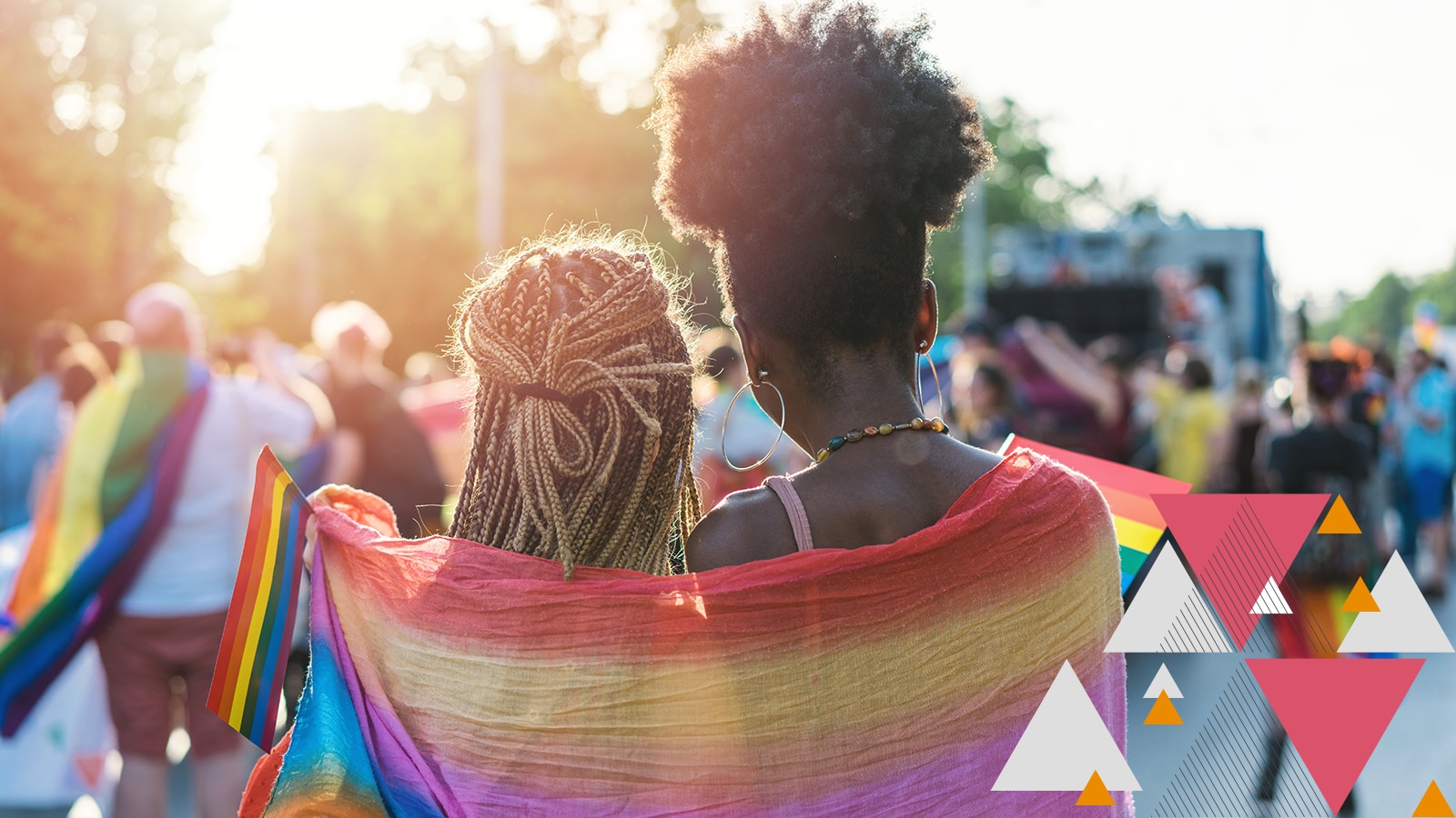 Two women at a consert.