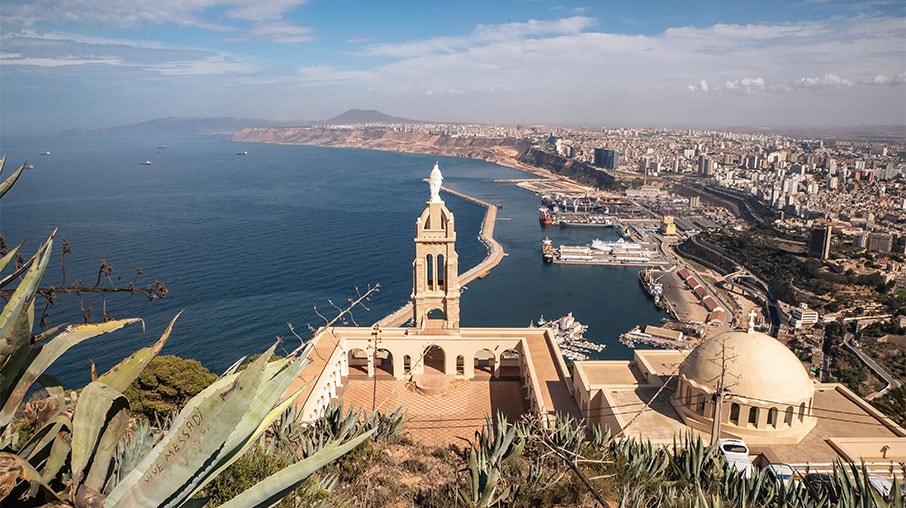 Image of city in Algeria.