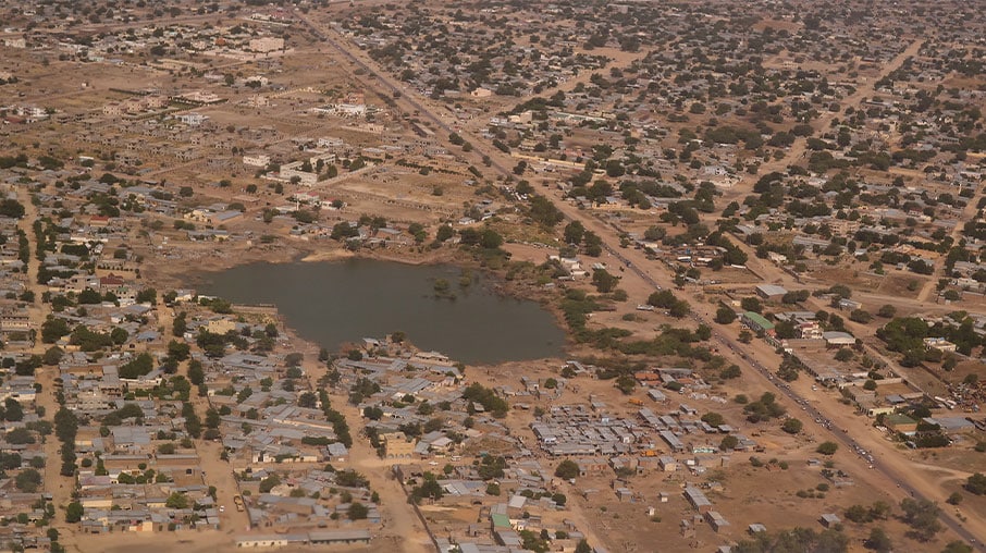Image of city in Chad.