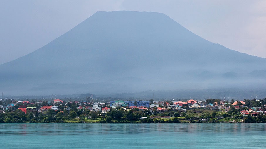 View of a mountain.