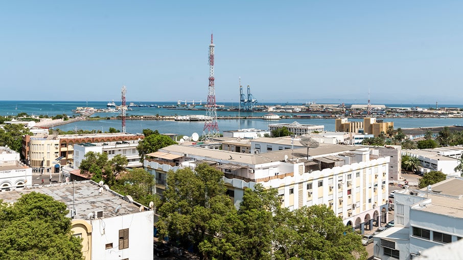 Image of city in Djibouti.
