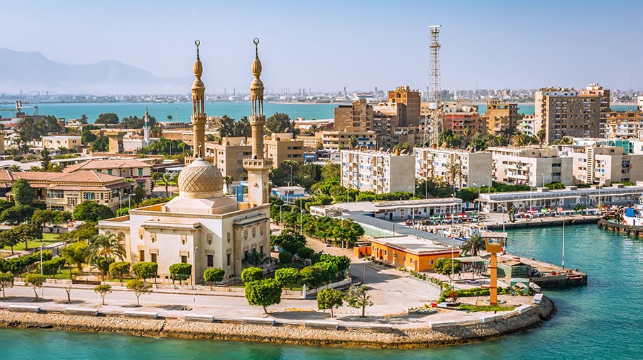 Image of city in Egypt.