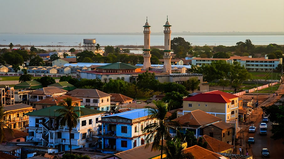 Image of city in Gabia.