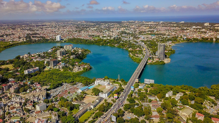 Image of city in Kenya.