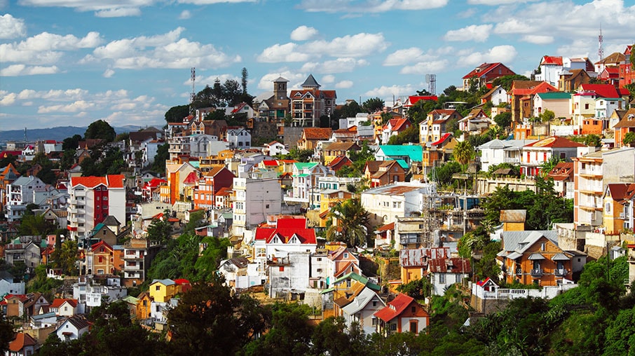 Image of city in Madagascar.