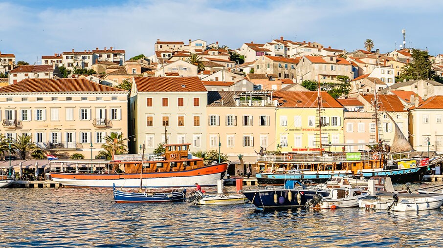 Boats in ocean water.