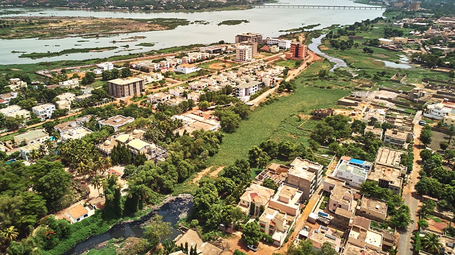 Image of city in Togo.